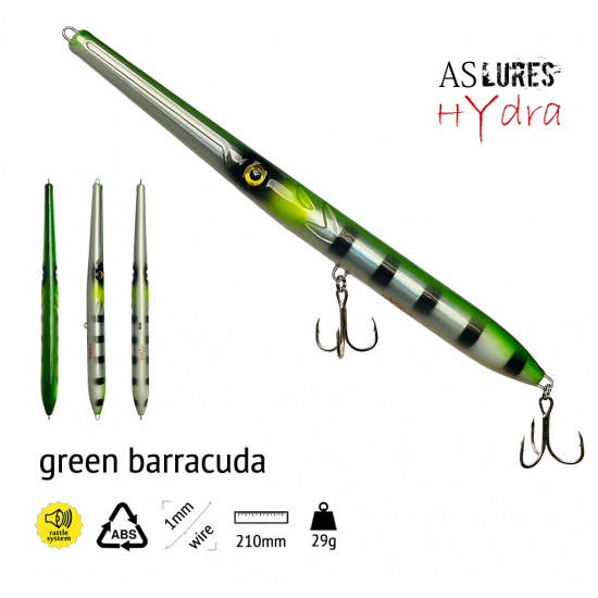 HYDRA 210 GREEN BARRACUDA